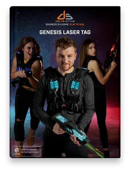 Genesis Laser Game Brochure